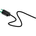 download Power Cable Us clipart image with 90 hue color