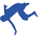 download Break Dancer clipart image with 315 hue color