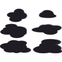 download Clouds 2 clipart image with 45 hue color