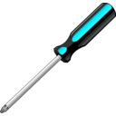 download A Screwdriver clipart image with 135 hue color