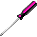 download A Screwdriver clipart image with 270 hue color