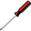 download A Screwdriver clipart image with 315 hue color