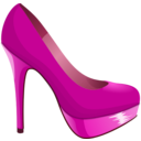 download Red Pump clipart image with 315 hue color