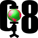 download G8 Earth clipart image with 270 hue color