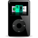 download Ipod Mediaplayer clipart image with 135 hue color