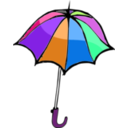 download Umbrella01 clipart image with 270 hue color