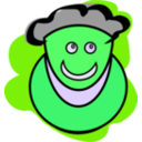download Brainy Man clipart image with 90 hue color