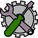 download Admin Tools Icon clipart image with 90 hue color