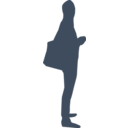 download Shopper clipart image with 180 hue color
