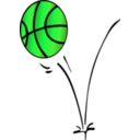 download Basketball clipart image with 90 hue color