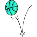 download Basketball clipart image with 135 hue color