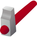 download Hammer clipart image with 315 hue color