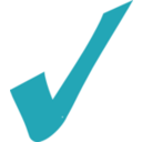 download Green Tick clipart image with 90 hue color
