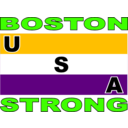 download Usa Stripe Flag Boston Strong clipart image with 45 hue color