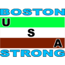 download Usa Stripe Flag Boston Strong clipart image with 135 hue color
