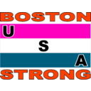 download Usa Stripe Flag Boston Strong clipart image with 315 hue color