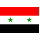 download Syrian Arab Republic clipart image with 0 hue color