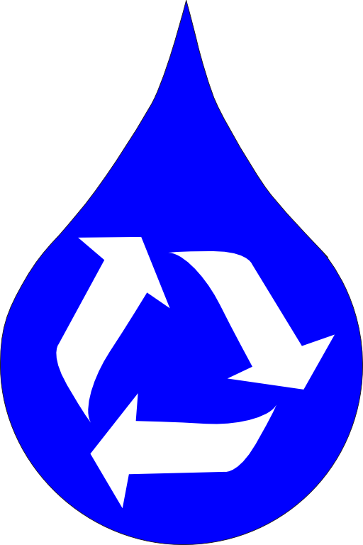 Recycle Water Blue