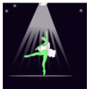 download Bailarina clipart image with 90 hue color