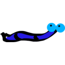 download Worm clipart image with 135 hue color