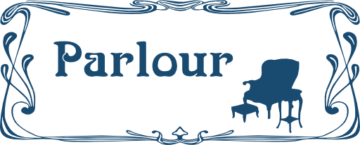 Parlour Door Sign