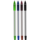 download Color Ballpoint Pens clipart image with 225 hue color