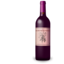 download French Wine Bordeaux Bottle clipart image with 315 hue color