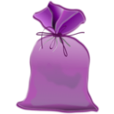 download Sack clipart image with 270 hue color