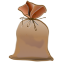 download Sack clipart image with 0 hue color