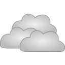 download Cloud clipart image with 45 hue color