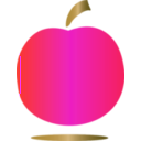 download Peach Icon clipart image with 315 hue color