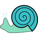 download Snail clipart image with 135 hue color