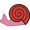 download Snail clipart image with 315 hue color