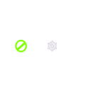 download No To Snow clipart image with 90 hue color