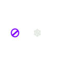 download No To Snow clipart image with 270 hue color