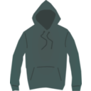 download Brown Hooded Jumper clipart image with 135 hue color
