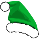 download Santas Cap clipart image with 135 hue color