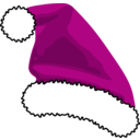 download Santas Cap clipart image with 315 hue color