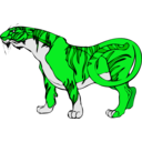 download Architetto Tigre 1 clipart image with 90 hue color