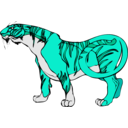 download Architetto Tigre 1 clipart image with 135 hue color