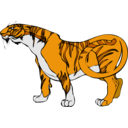 download Architetto Tigre 1 clipart image with 0 hue color