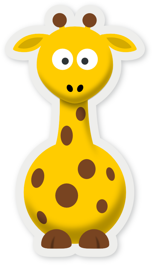 New Cartoon Giraffe