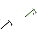 download Tomahawk clipart image with 90 hue color