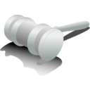 download Judge Hammer clipart image with 315 hue color