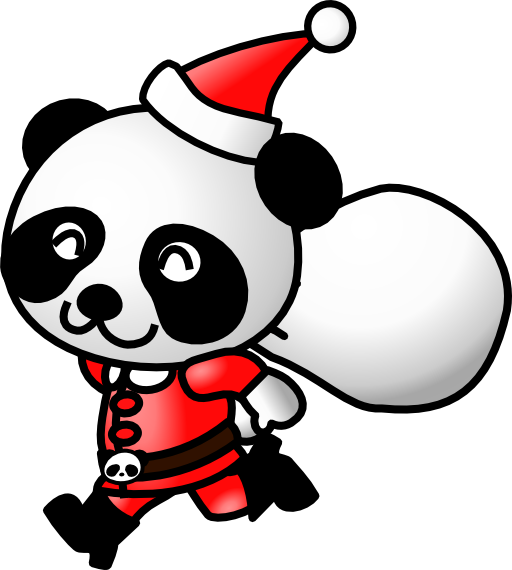 Santa Panda