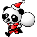 Santa Panda