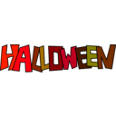 download Halloween Logo clipart image with 90 hue color
