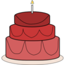 download Cake clipart image with 0 hue color