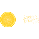 download Orange Slice clipart image with 0 hue color