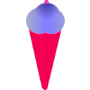 download Ice Cream clipart image with 315 hue color